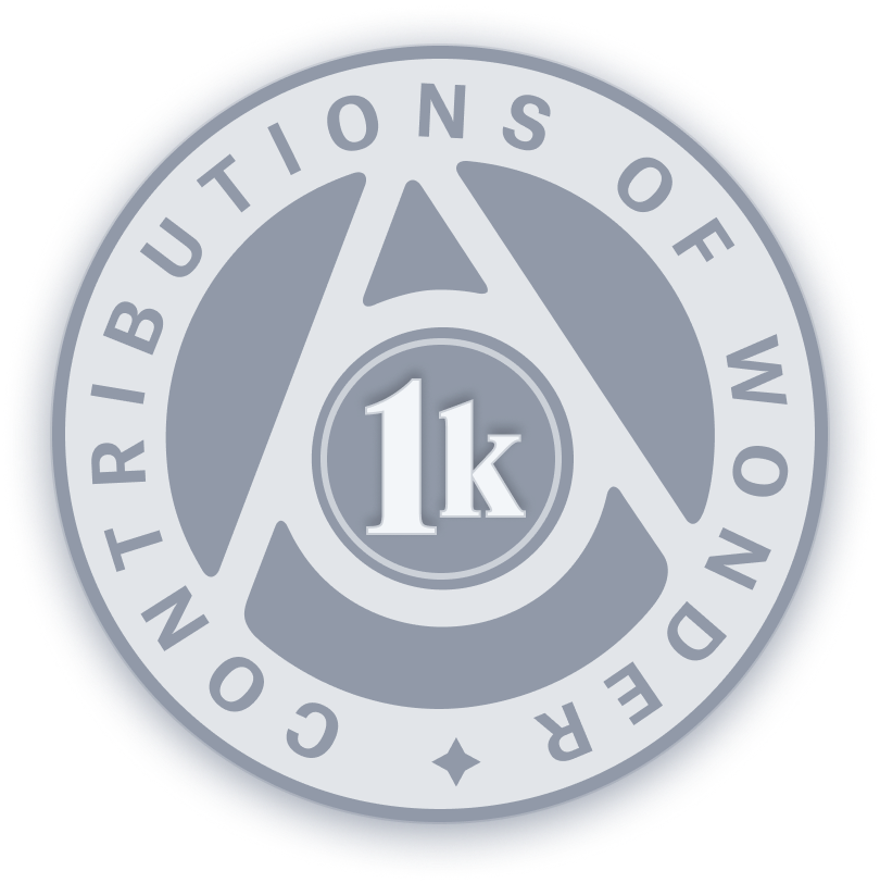 1,000 Contributions
