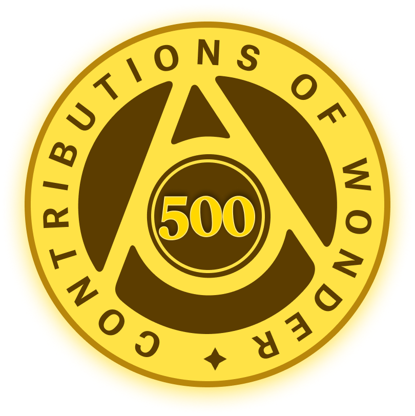 500 Contributions